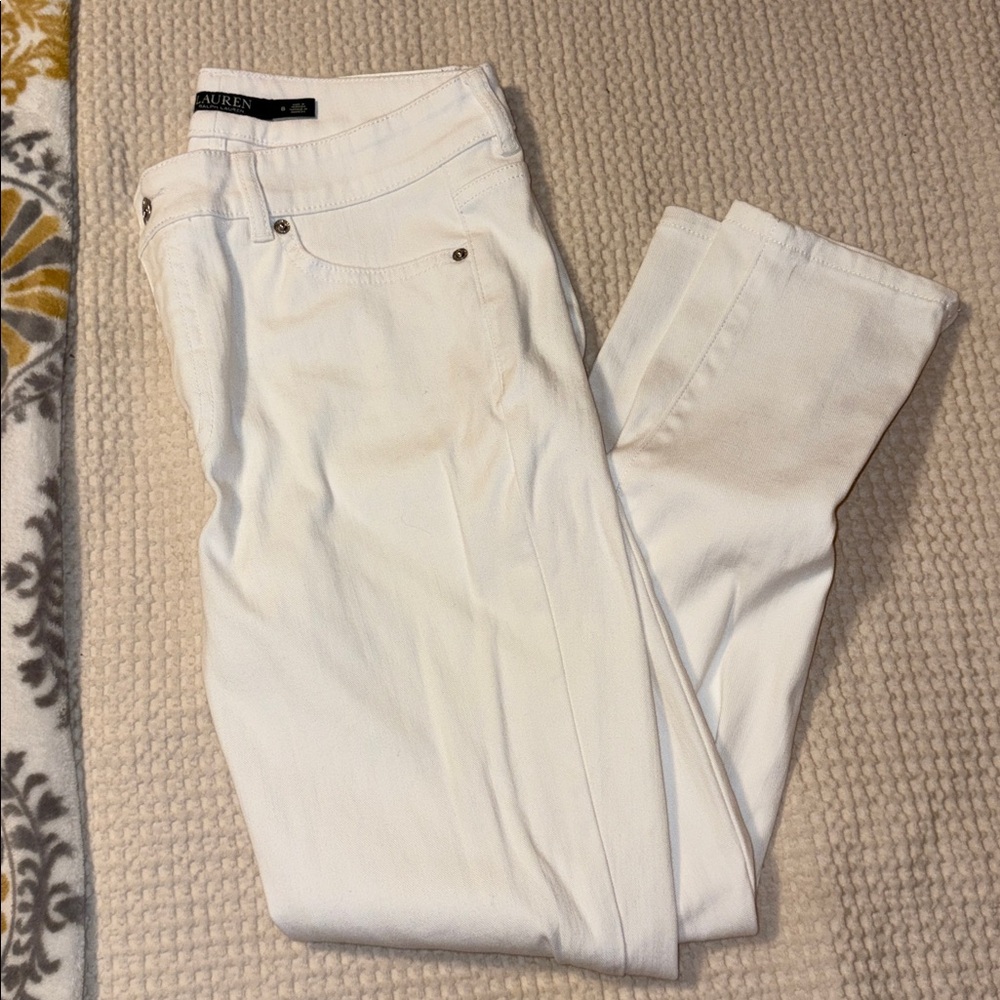 Ralph Lauren Classic White Denim